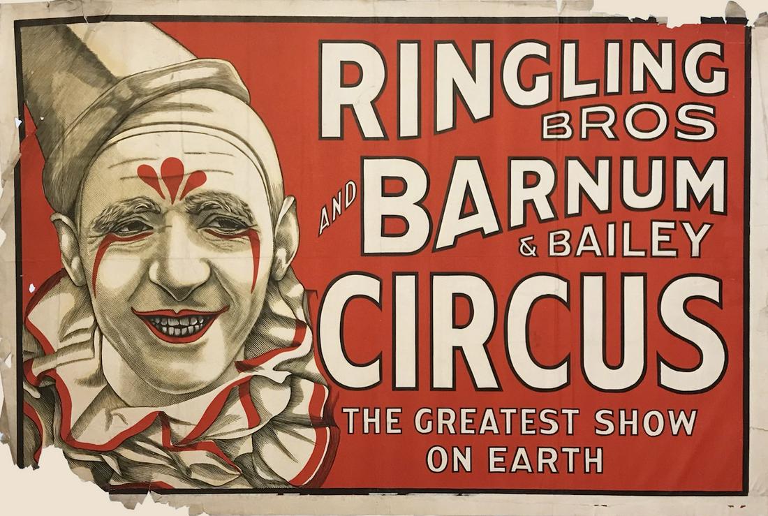 RINGLING BROS. AND BARNUM & BAILEY CIRCUS POSTER (1 of 1)