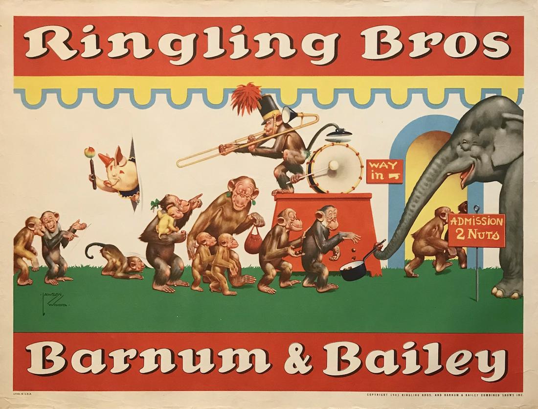RINGLING BROS. AND BARNUM & BAILEY CIRCUS POSTER (1 of 1)