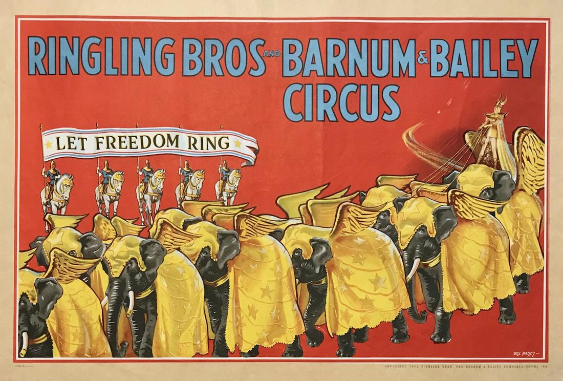 RINGLING BROS. AND BARNUM & BAILEY CIRCUS POSTER (1 of 1)