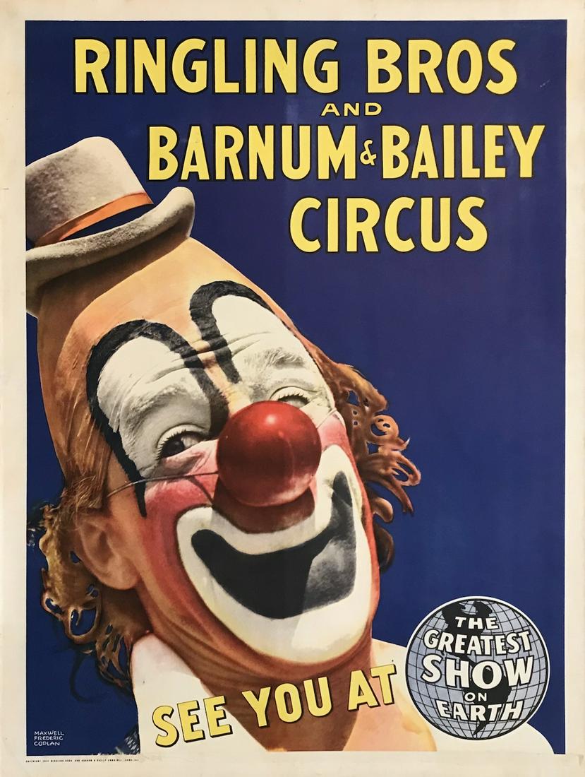 RINGLING BROS. AND BARNUM & BAILEY CIRCUS POSTER (1 of 1)