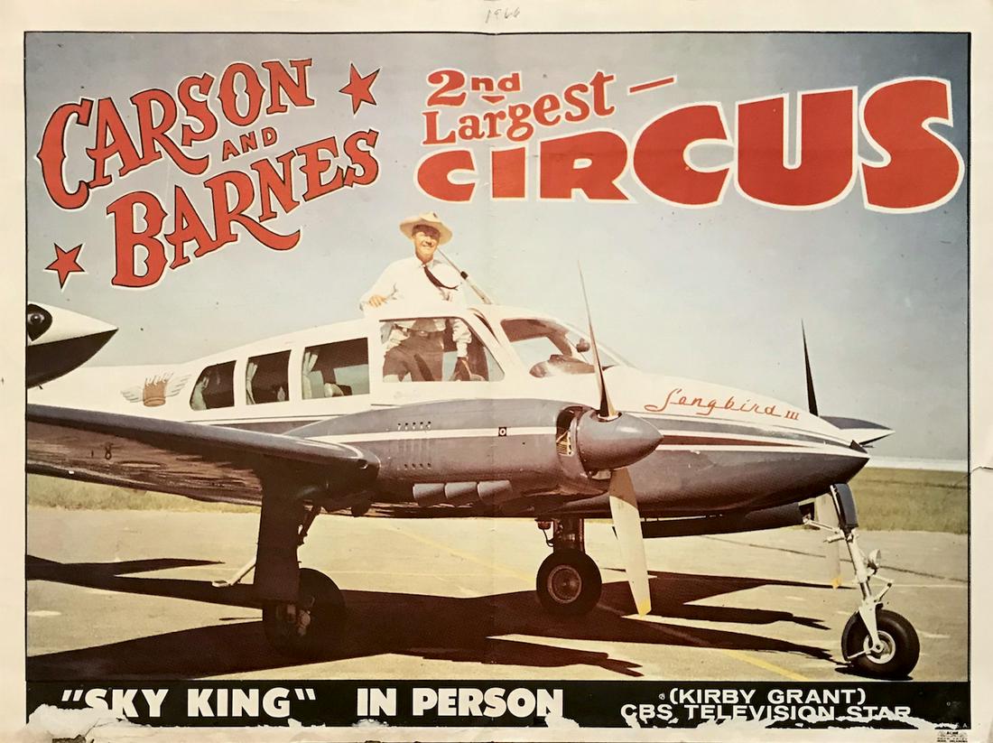 CARSON & BARNES CIRCUS POSTER (1 of 1)