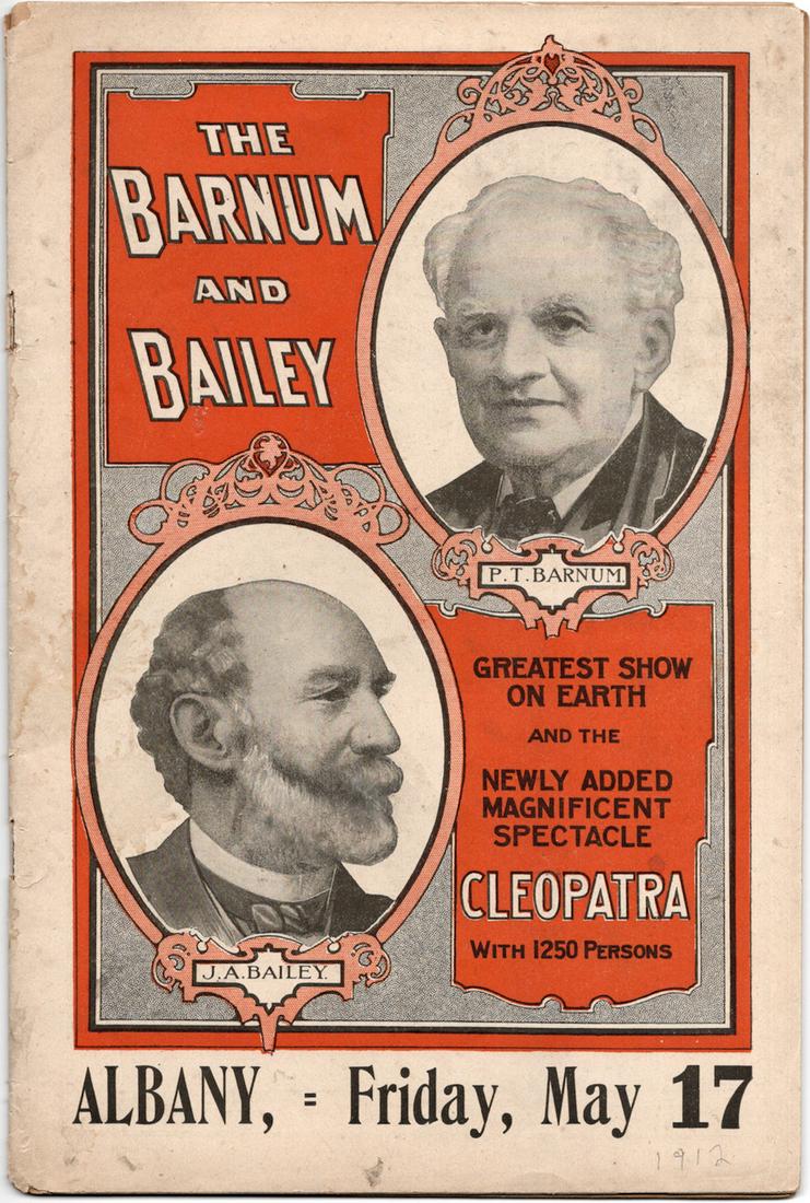 BARNUM & BAILEY - CLEOPATRA COURIER (1 of 2)