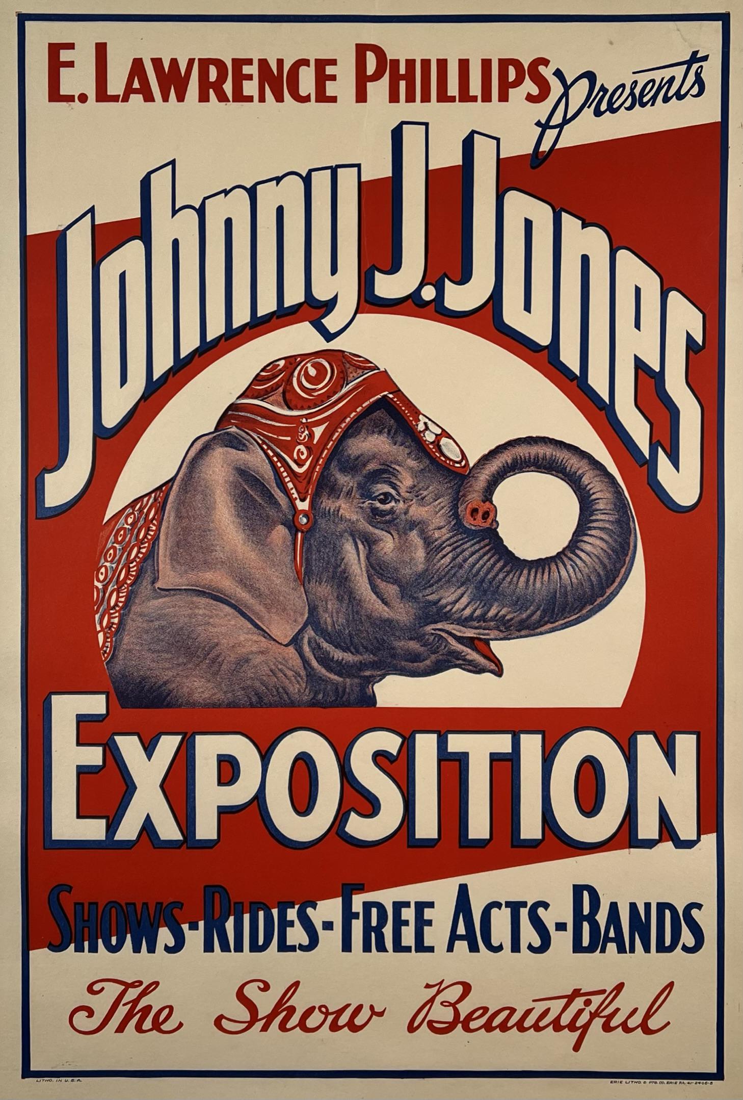 JOHNNY J. JONES EXPOSITION POSTER (1 of 1)