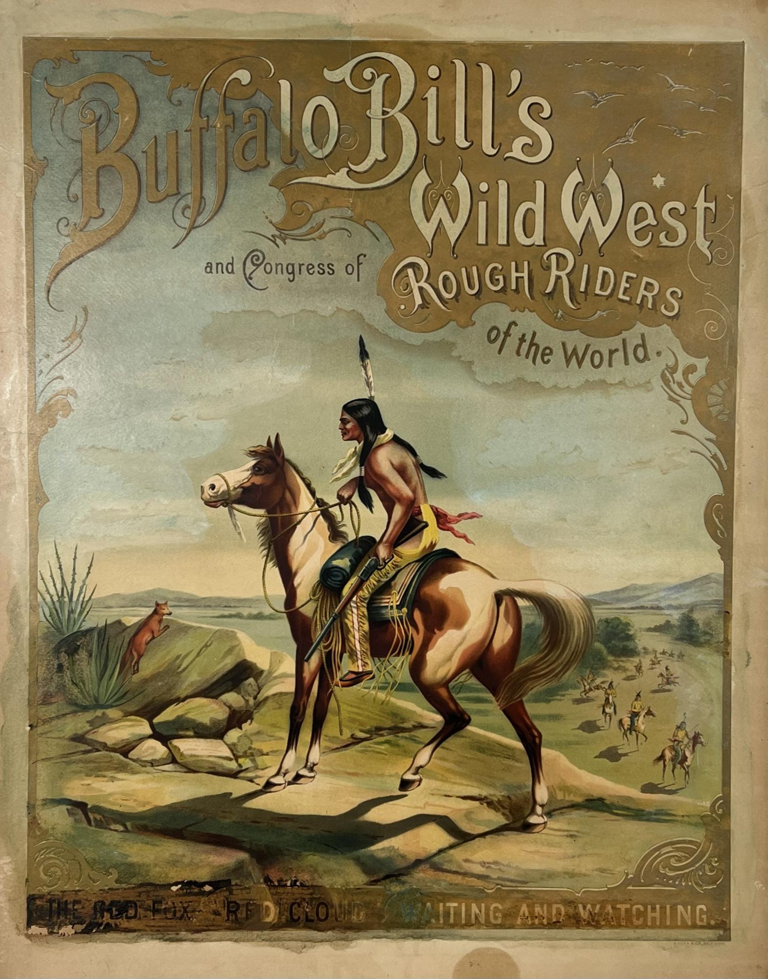BUFFALO BILL'S WILD WEST RED CLOUD POSTER (1 of 1)