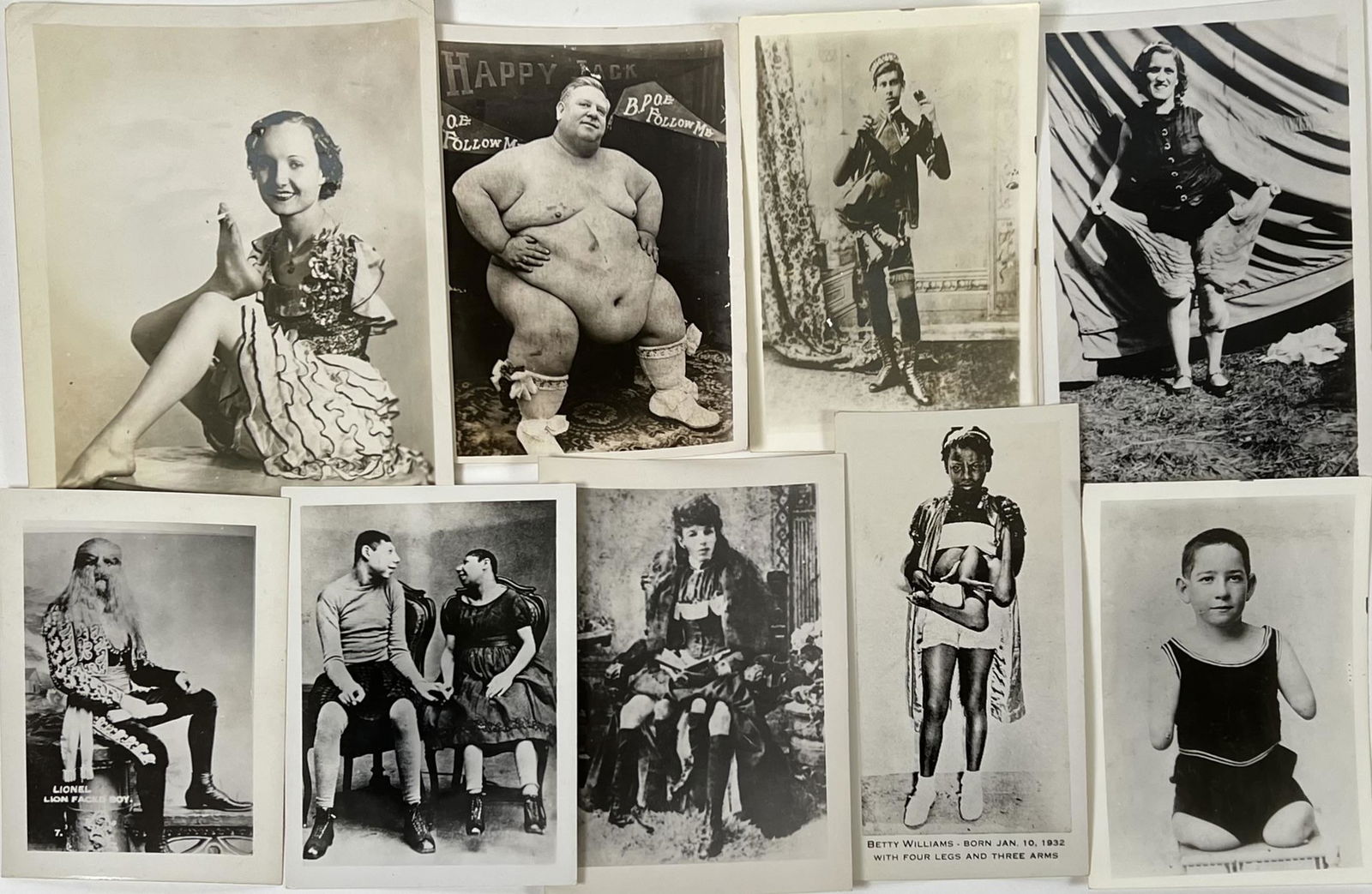 SIDESHOW ODDITY FREAK PHOTOGRAPHS (1 of 1)