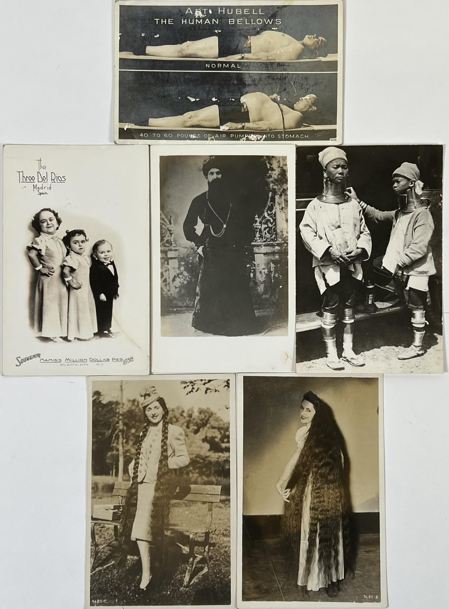 SIDESHOW ODDITY FREAK RPPC (1 of 1)