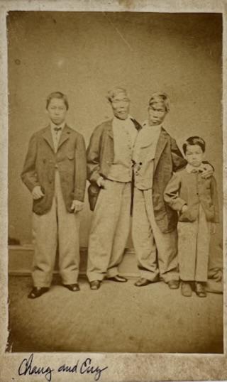 CHANG & ENG SIAMESE TWINS (1 of 1)