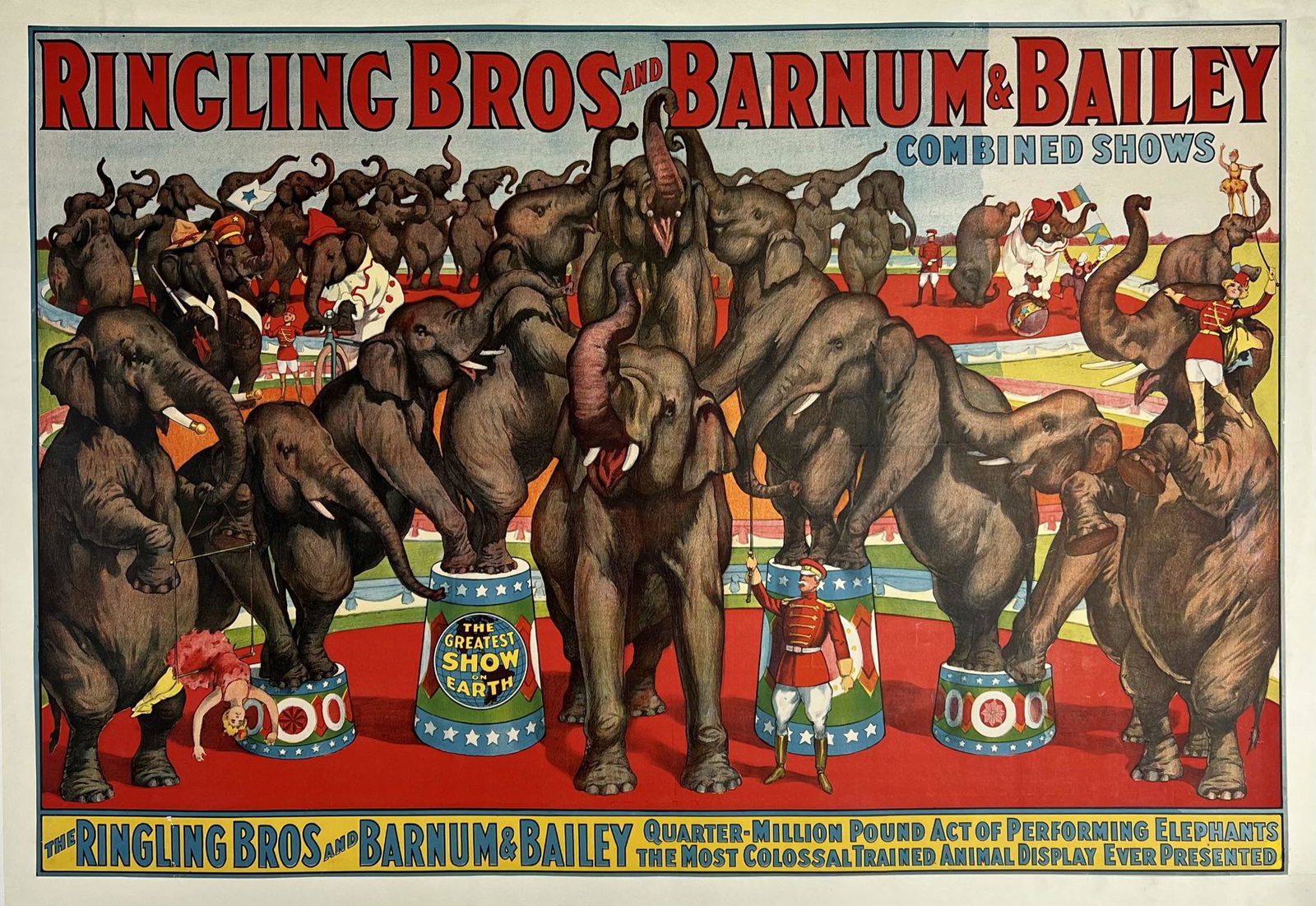 RINGLING BROS. AND BARNUM & BAILEY POSTER (1 of 1)