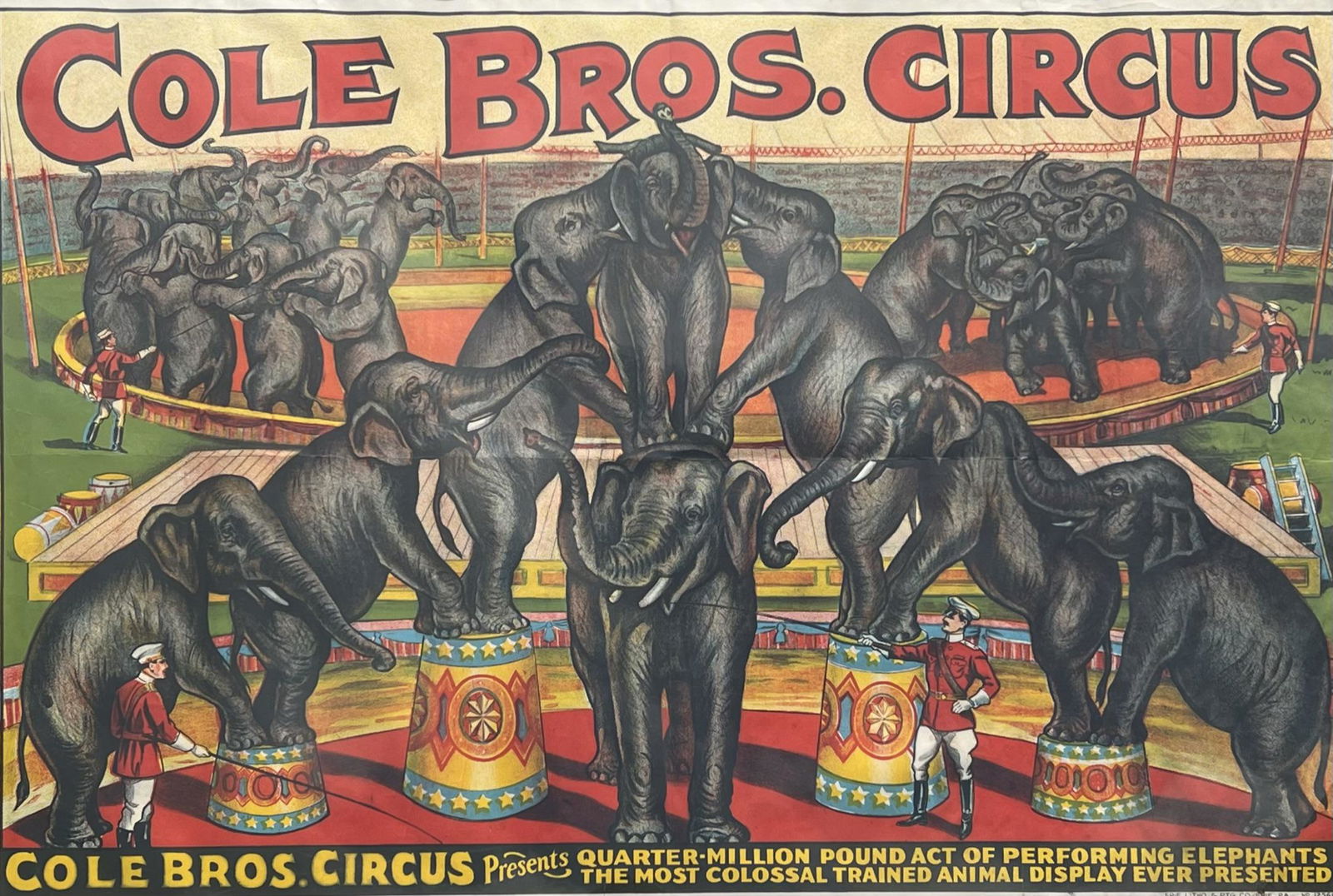 COLE BROS. CIRCUS POSTER (1 of 1)