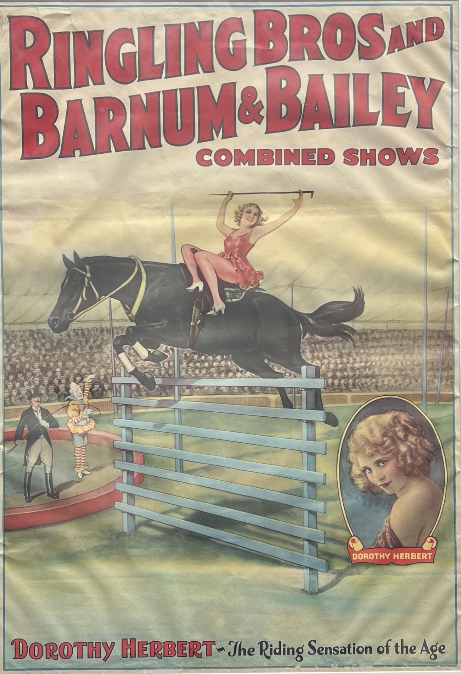 RINGLING BROS. BARNUM BAILEY CIRCUS POSTER (1 of 1)