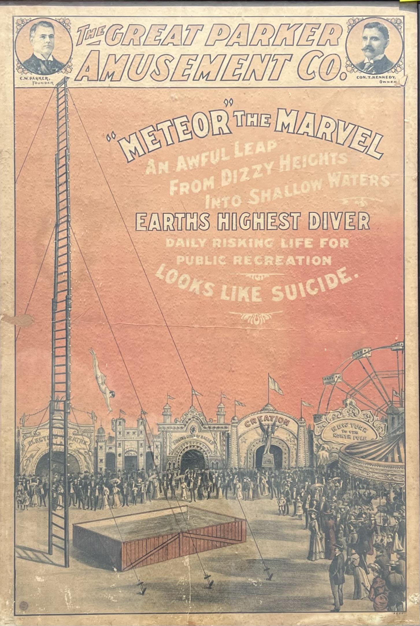 THE GREAT PARKER AMUSEMENT CO. POSTER (1 of 1)