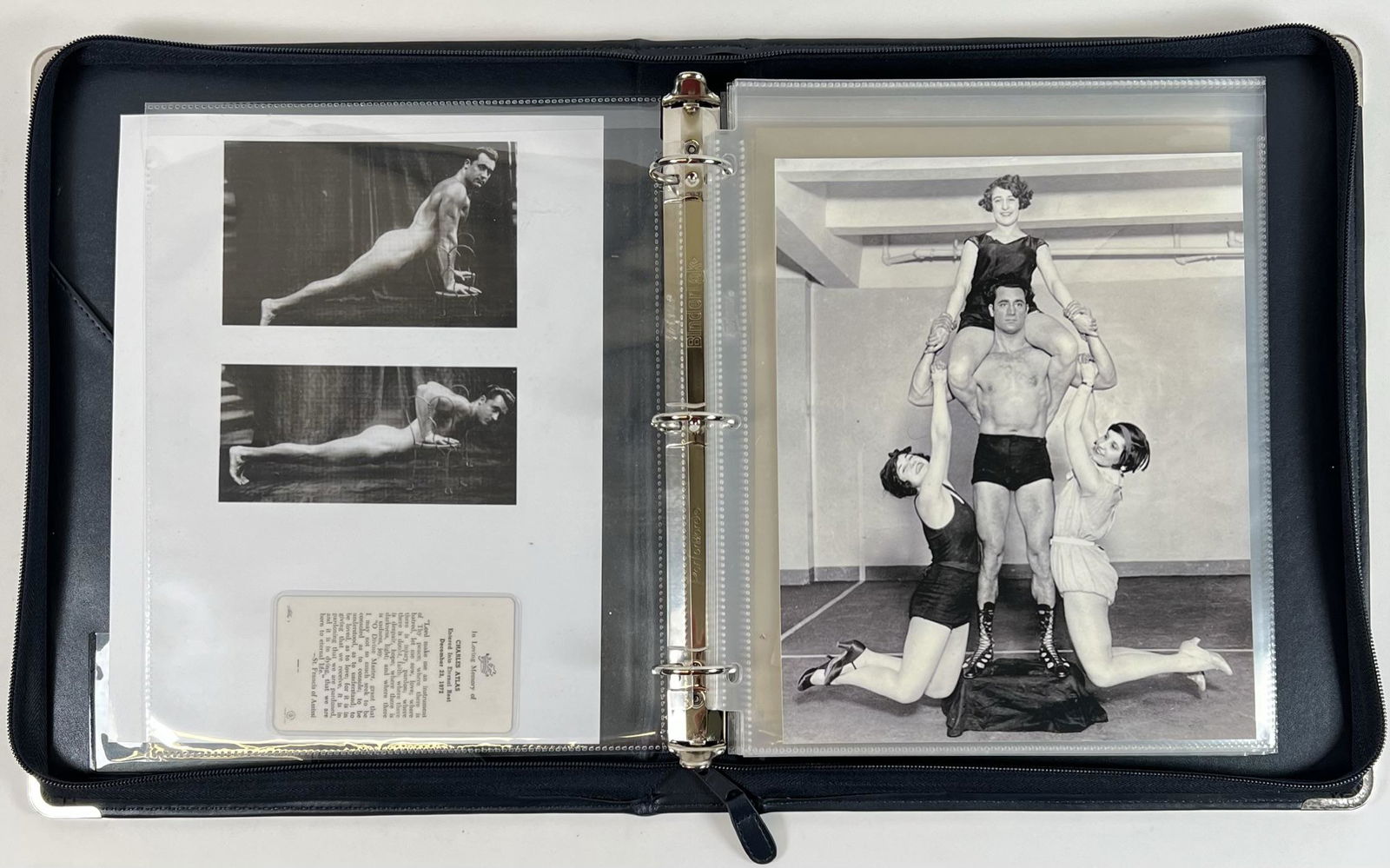 CHARLES ATLAS - PERSONAL PHOTO COLLECTION (1 of 3)