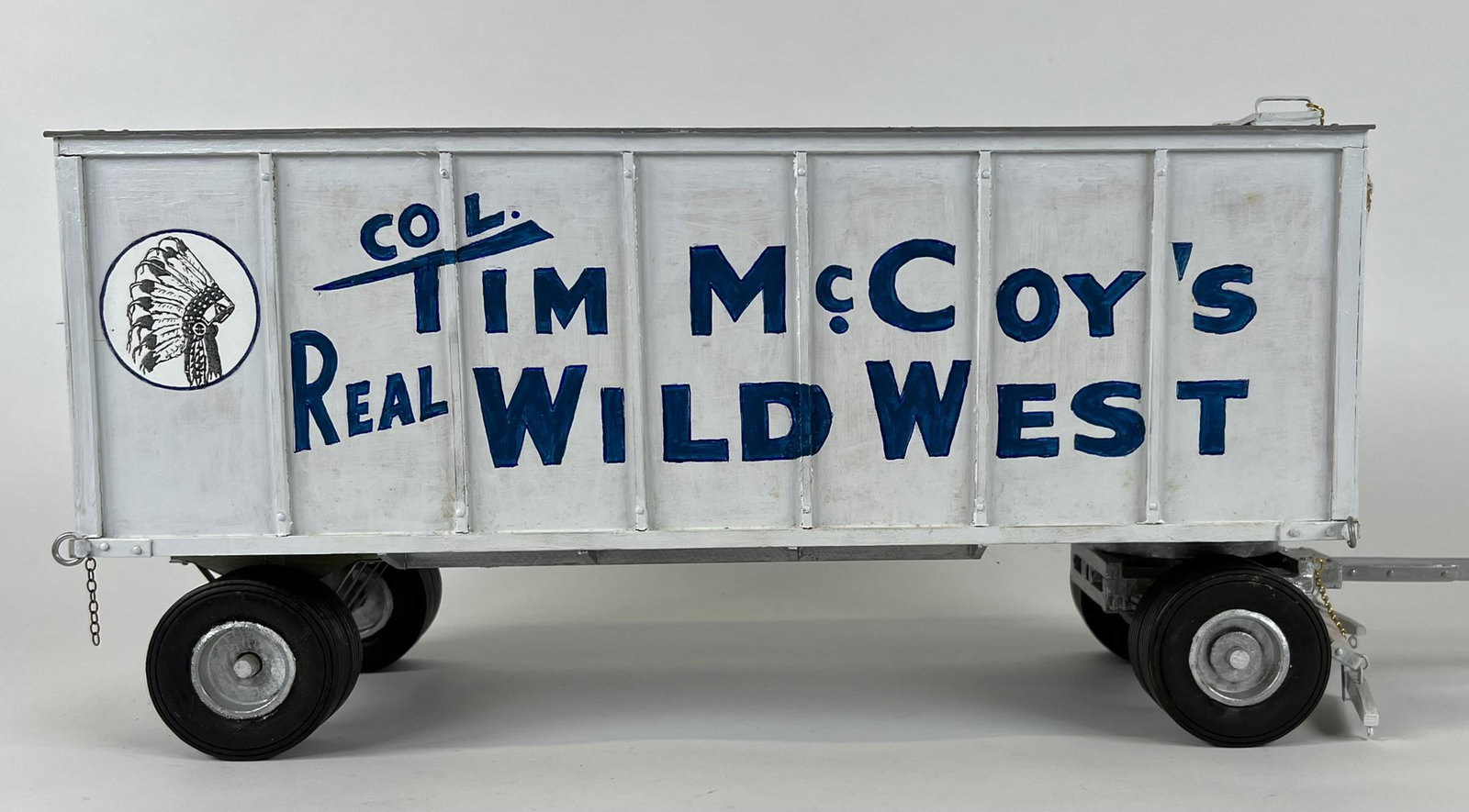 COL. TIM MCCOY'S REAL WILD WEST WAGON - MODEL (1 of 7)