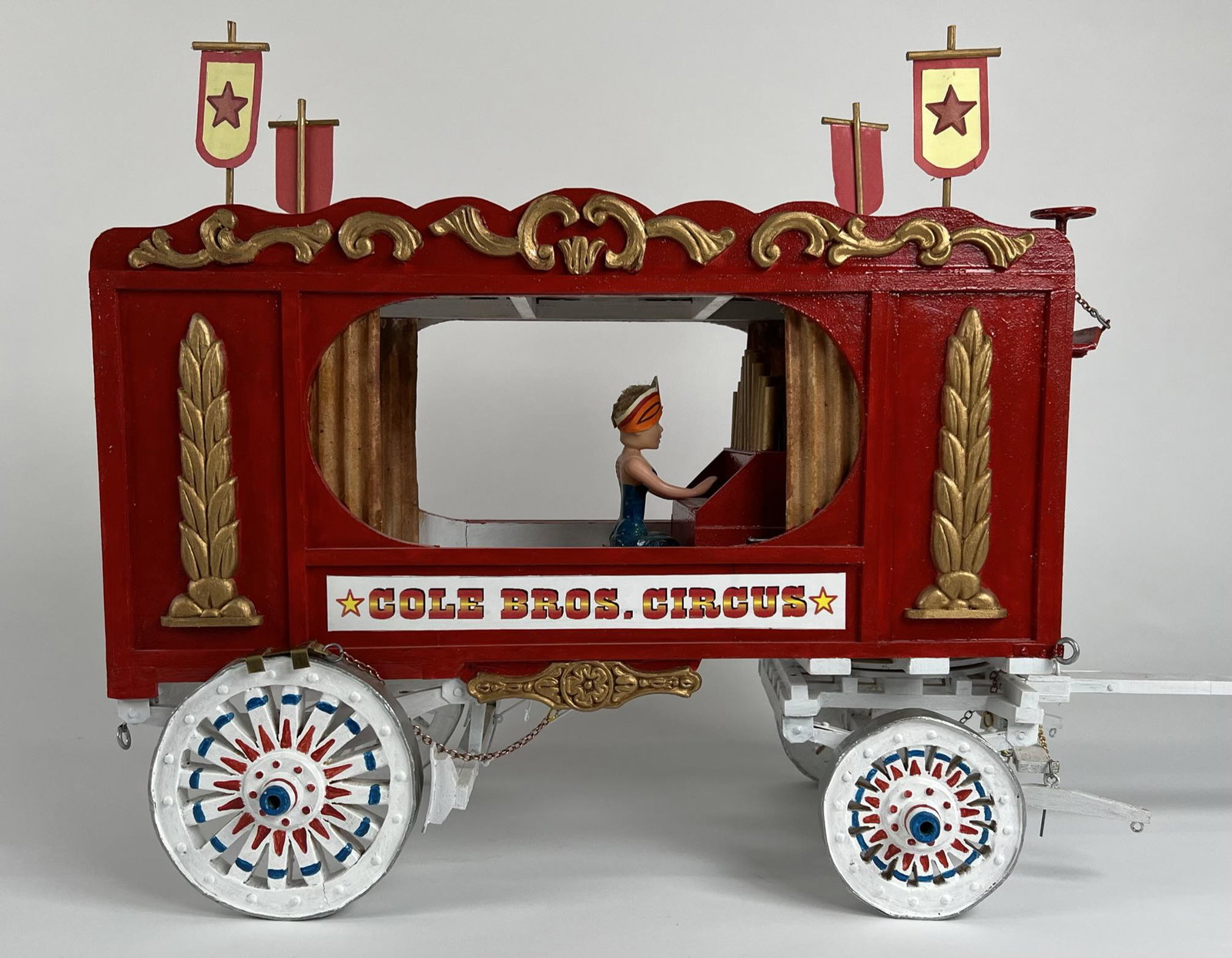 COLE BROS. CIRCUS CALLIOPE WAGON - MODEL (1 of 7)
