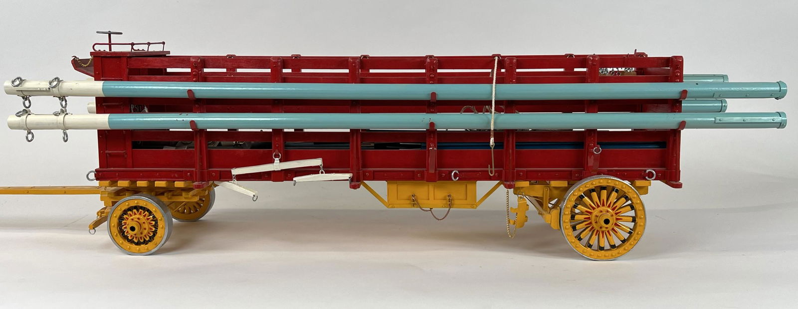 CIRCUS TENT POLE WAGON MODEL #68 MODEL (1 of 8)