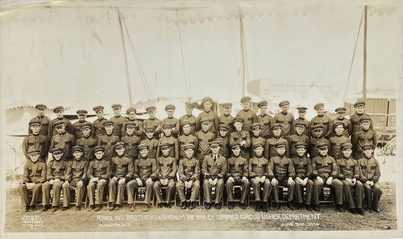 EDWARD J. KELTY CIRCUS PHOTOGRAPH (1 of 1)