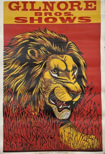 GILNORE BROS. SHOWS POSTER (1 of 1)