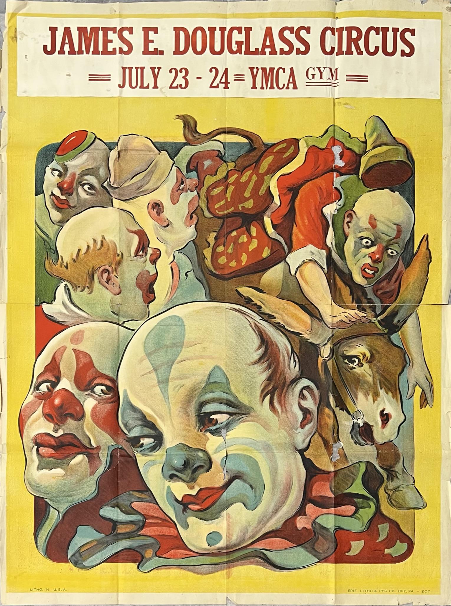 JAMES E. DOUGLASS CIRCUS POSTER (1 of 1)