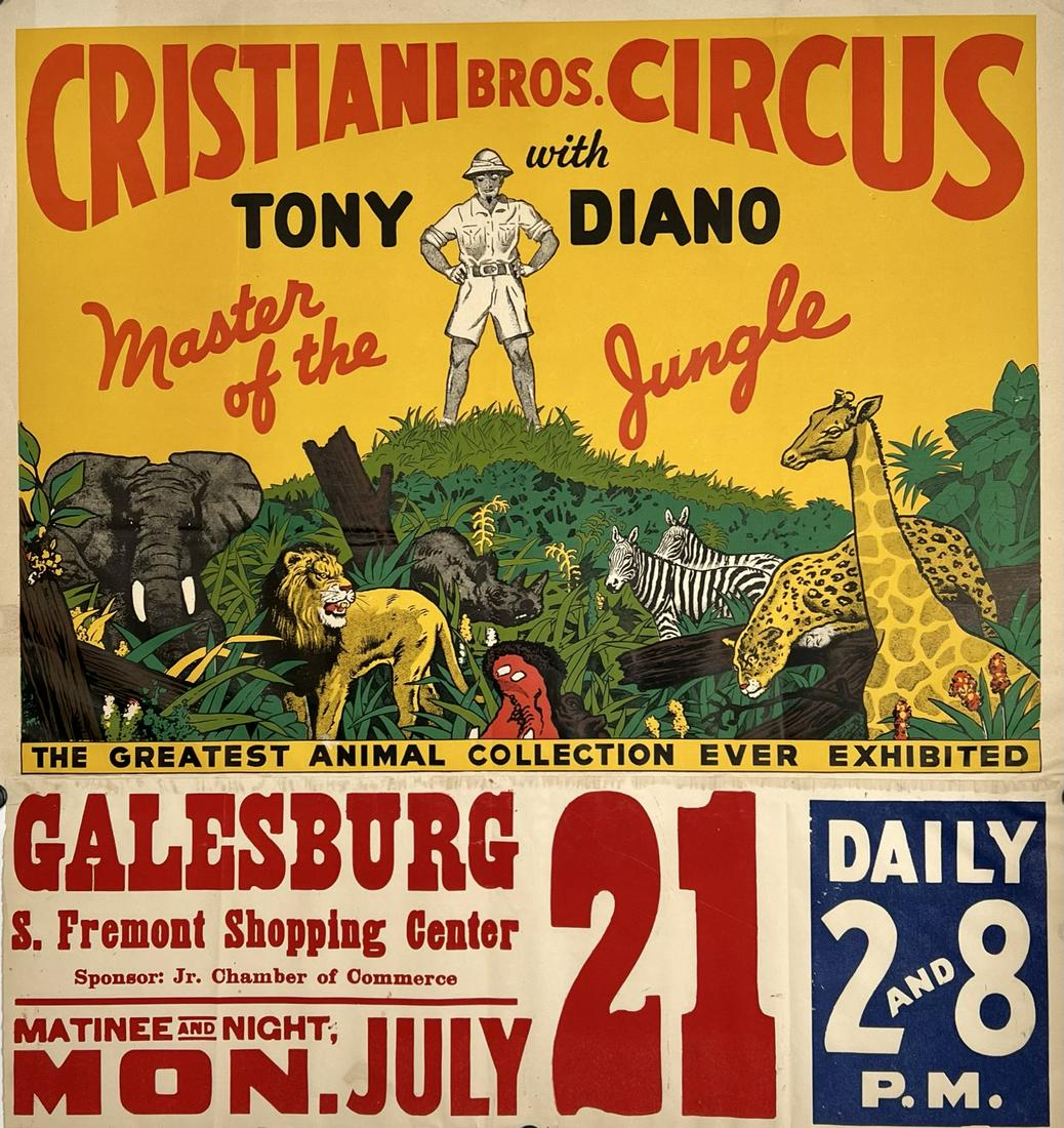 CRISTIANI BROS. CIRCUS POSTERS (1 of 1)