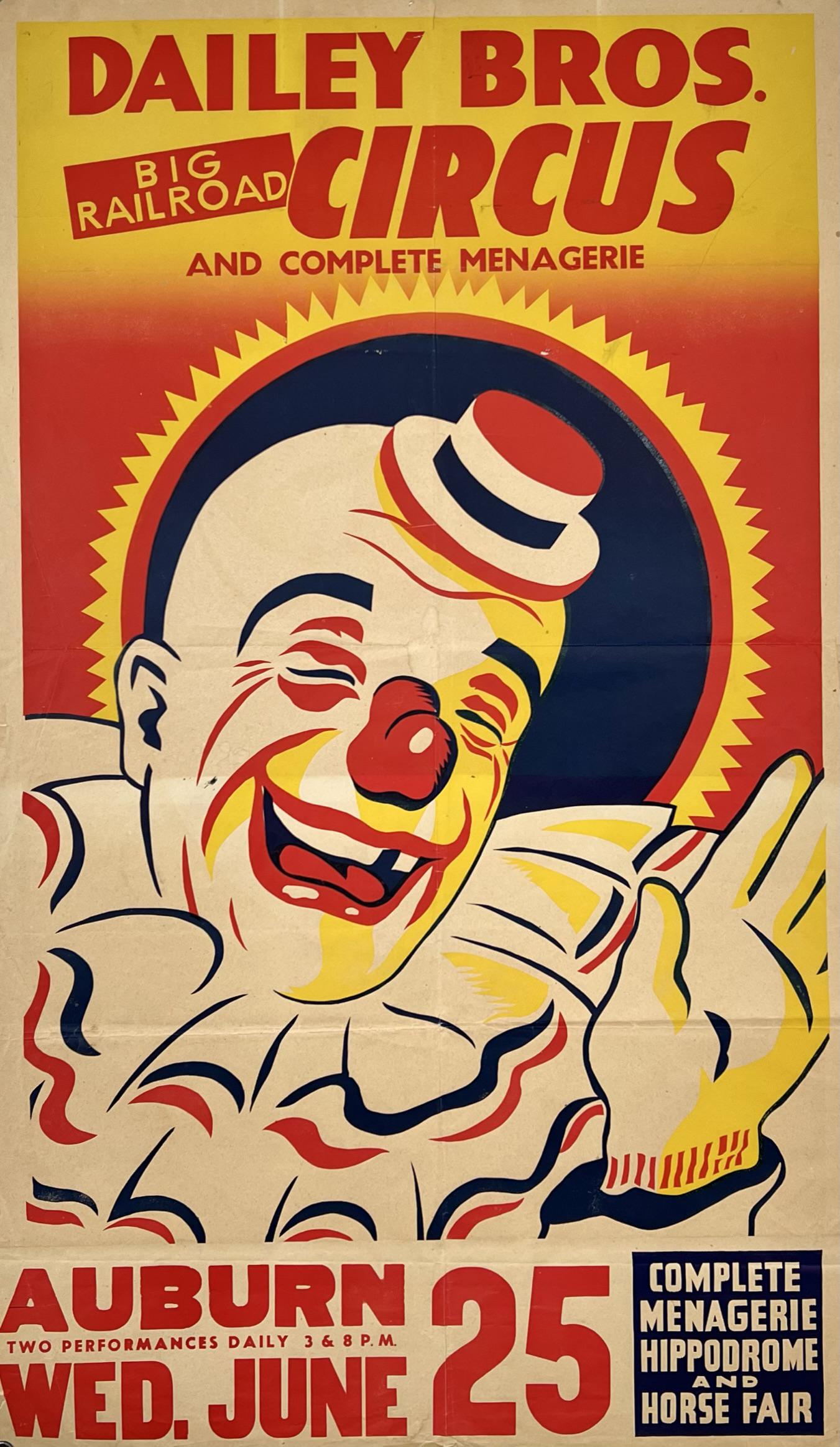 DAILEY BROS. CIRCUS POSTER (1 of 1)