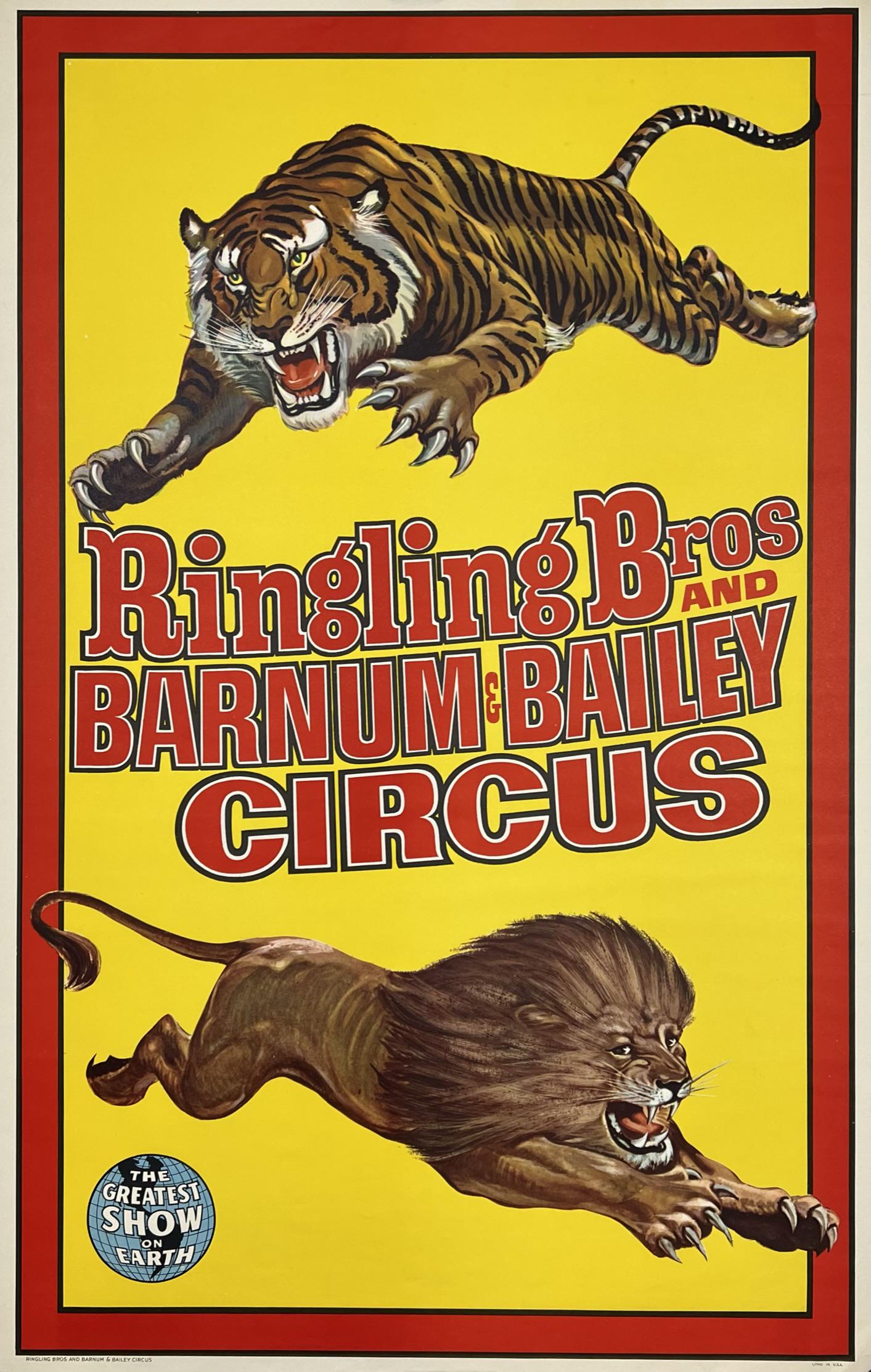 RINGLING BROS. BARNUM BAILEY CIRCUS POSTER (1 of 1)