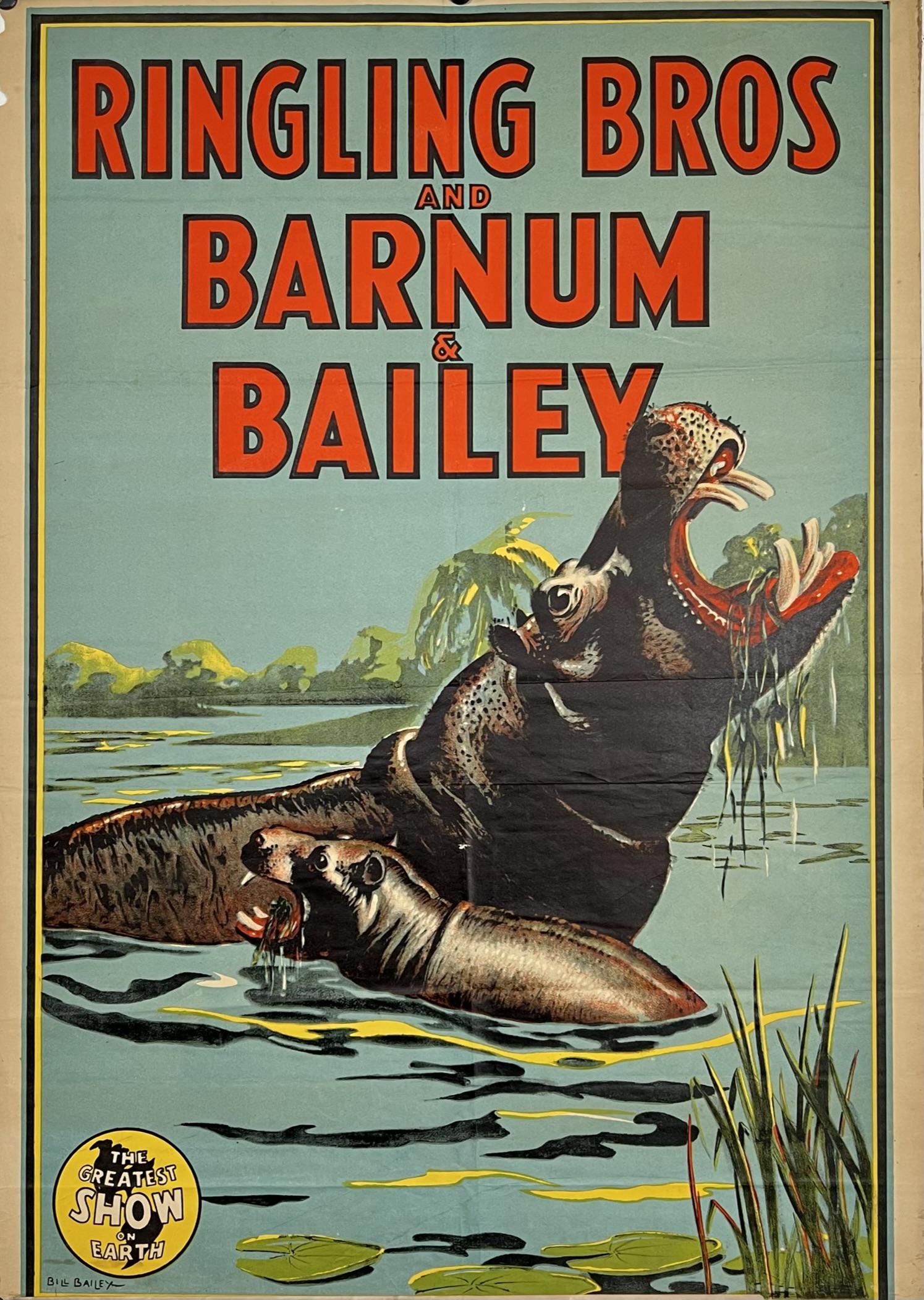 RINGLING BROS. BARNUM BAILEY CIRCUS POSTER (1 of 1)