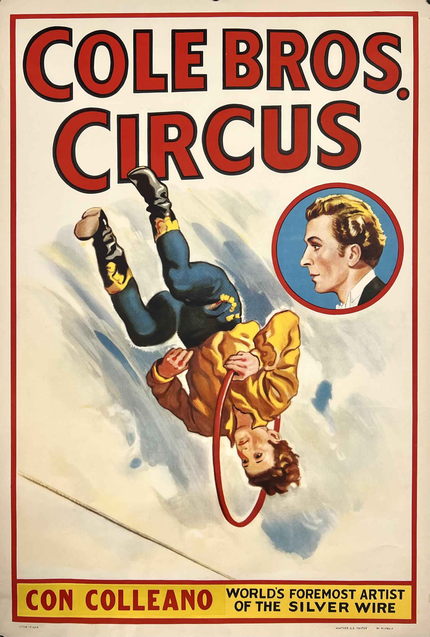 COLE BROS. CIRCUS POSTER (1 of 1)
