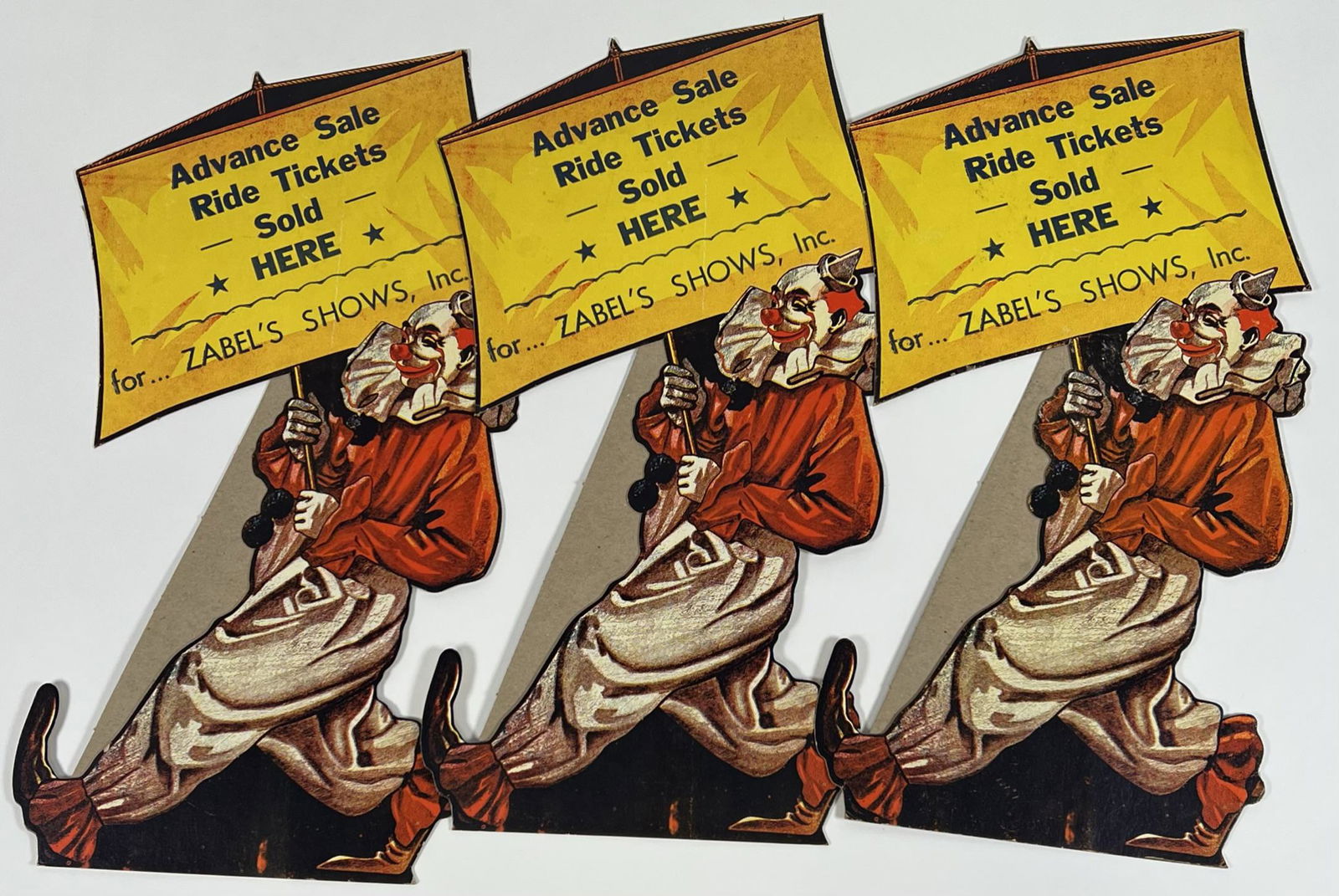 ZABEL'S SHOWS COUNTER CARDS (1 of 1)