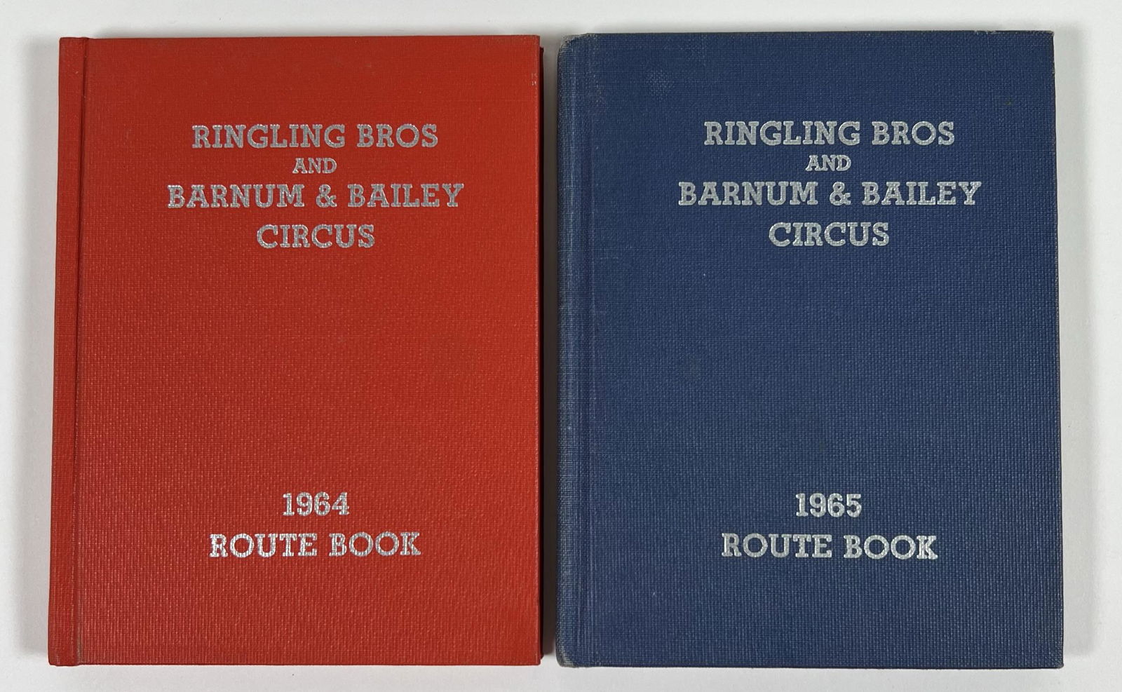 1964-65 RINGLING BROS. BARNUM BAILEY CIRCUS ROUTE BOOKS (1 of 1)