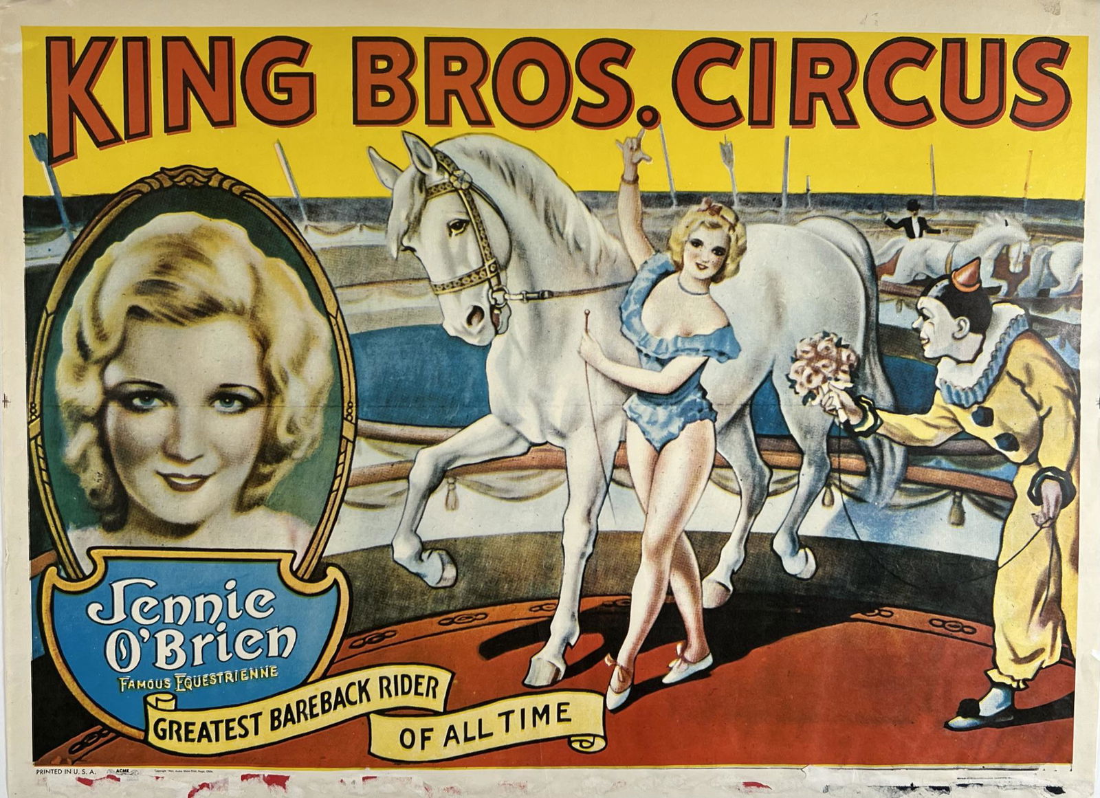 KING BROS. CIRCUS POSTER (1 of 1)