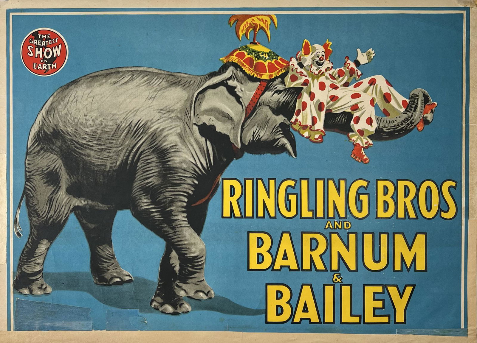 RINGLING BROS. BARNUM BAILEY CIRCUS POSTER (1 of 1)