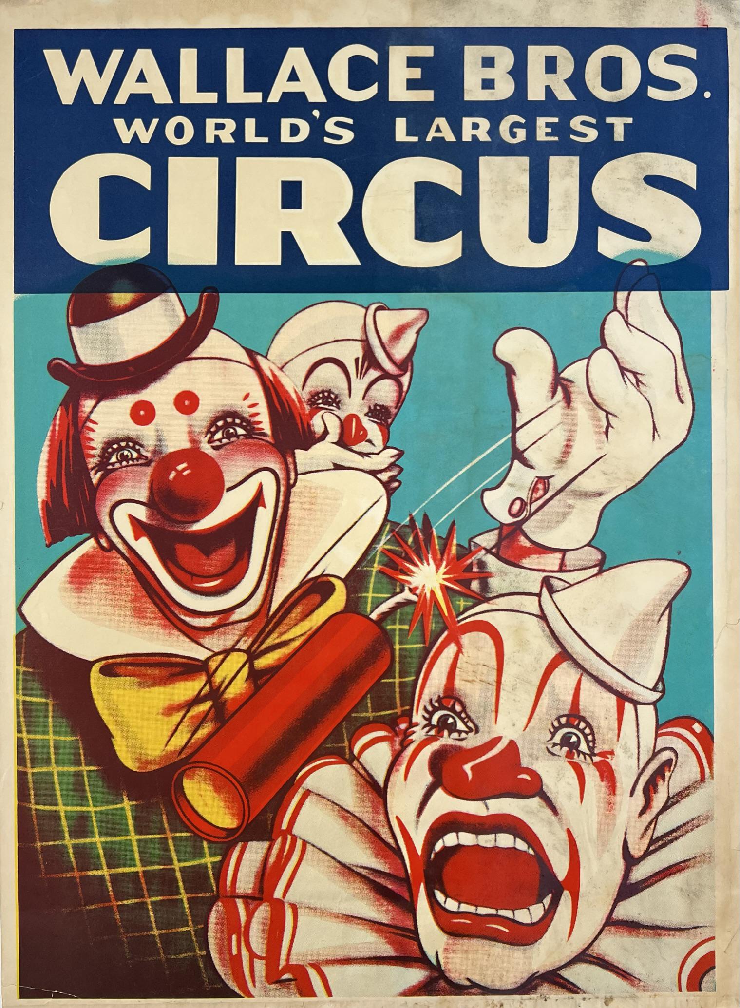 WALLACE BROS. CIRCUS POSTER (1 of 1)