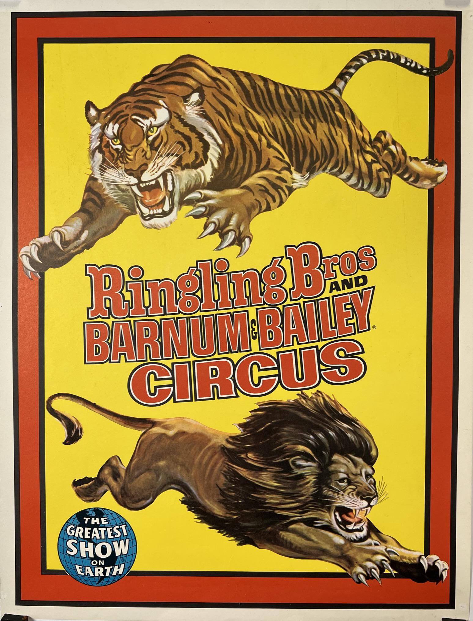 RINGLING BROS. BARNUM BAILEY CIRCUS POSTER (1 of 1)