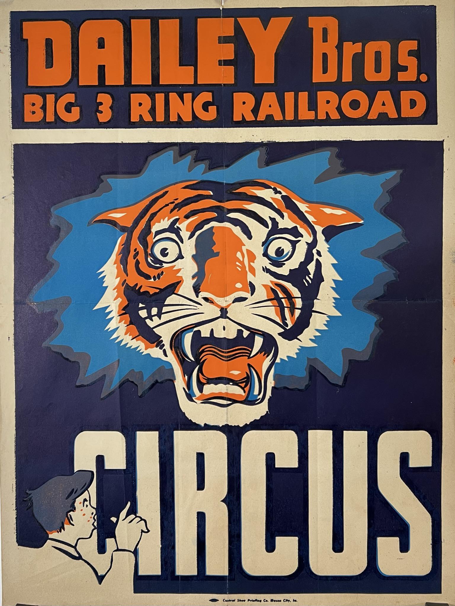 DAILEY BROS. CIRCUS POSTER (1 of 1)