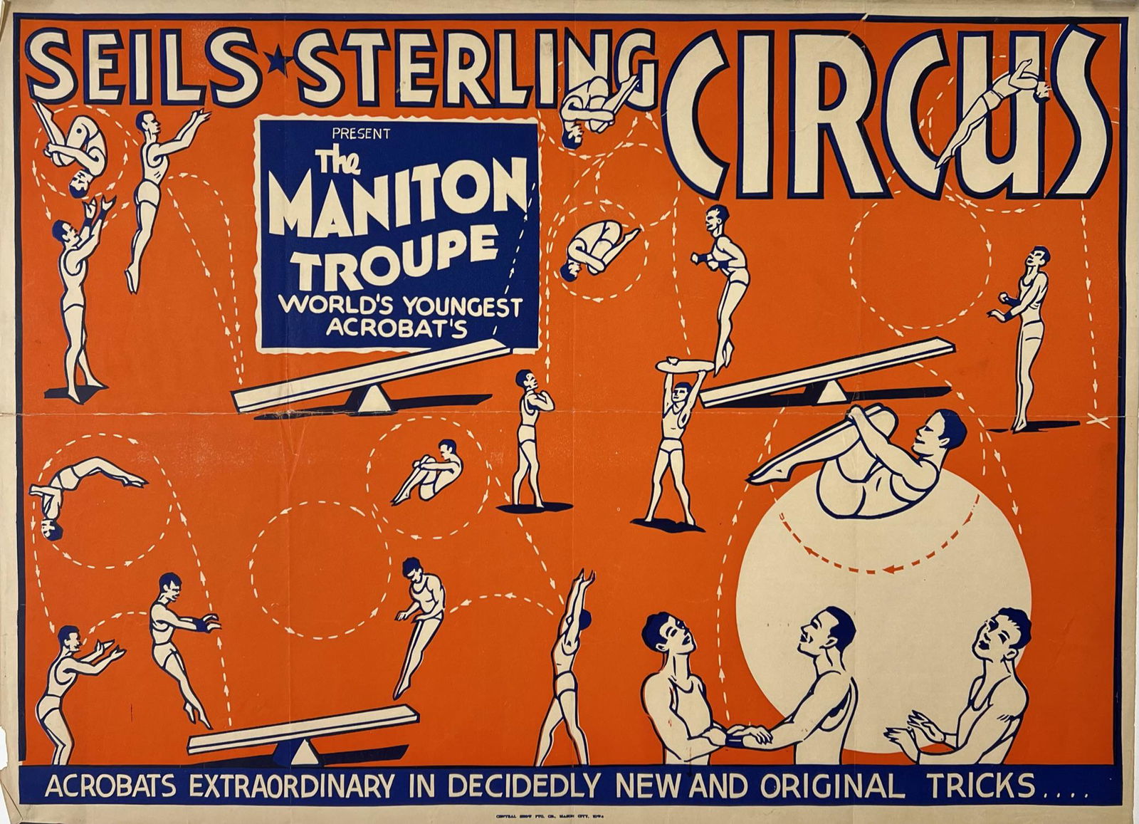 SEILS STERLING CIRCUS POSTER (1 of 1)