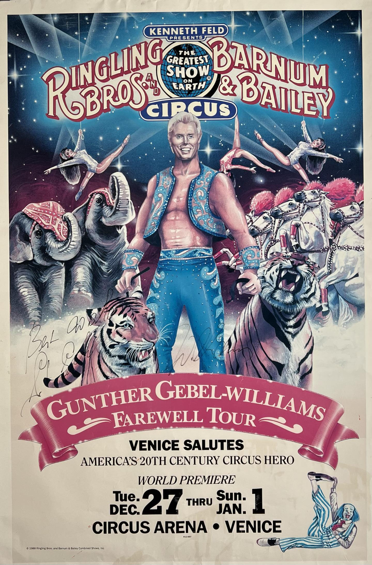 RINGLING BROS. BARNUM BAILEY CIRCUS POSTER (1 of 1)