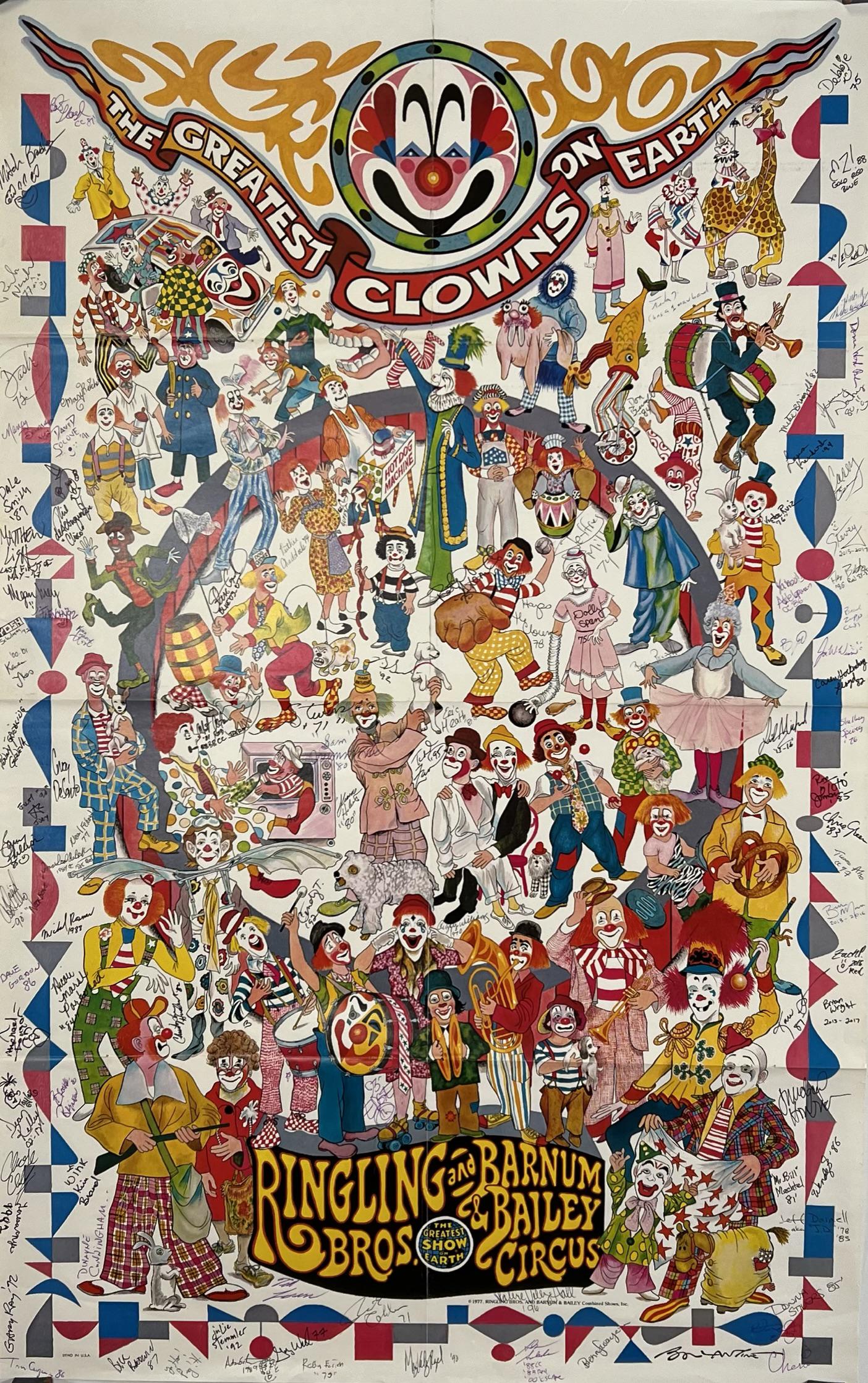RBBB - CLOWN COLLEGE POSTER (1 of 1)