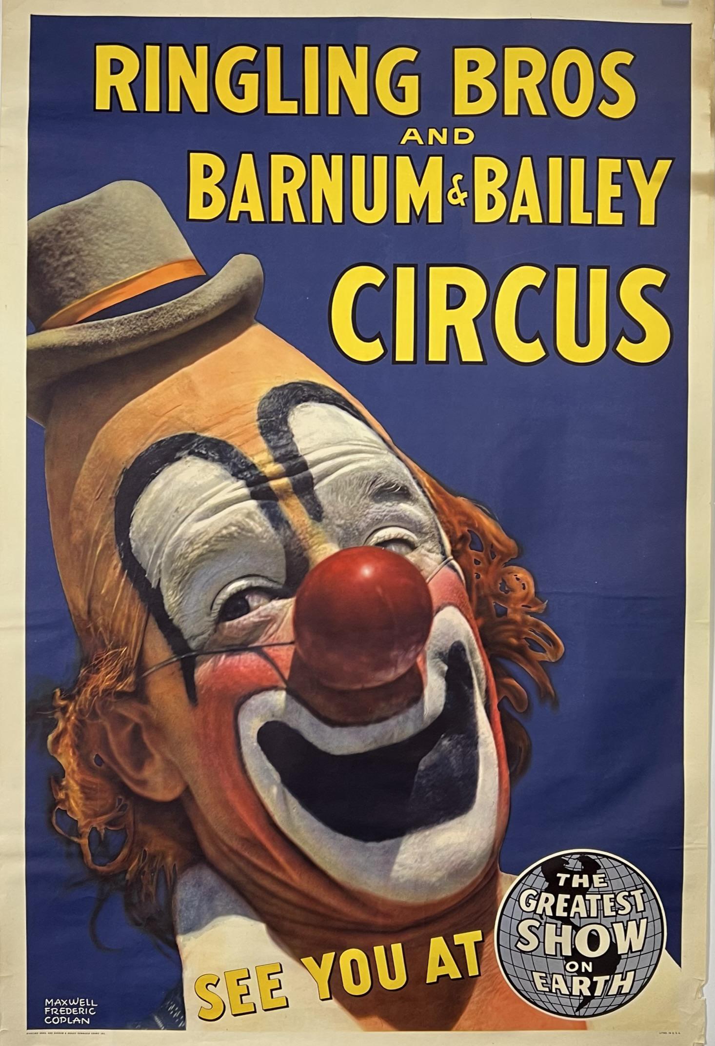 RINGLING BROS. BARNUM BAILEY CIRCUS POSTER (1 of 1)