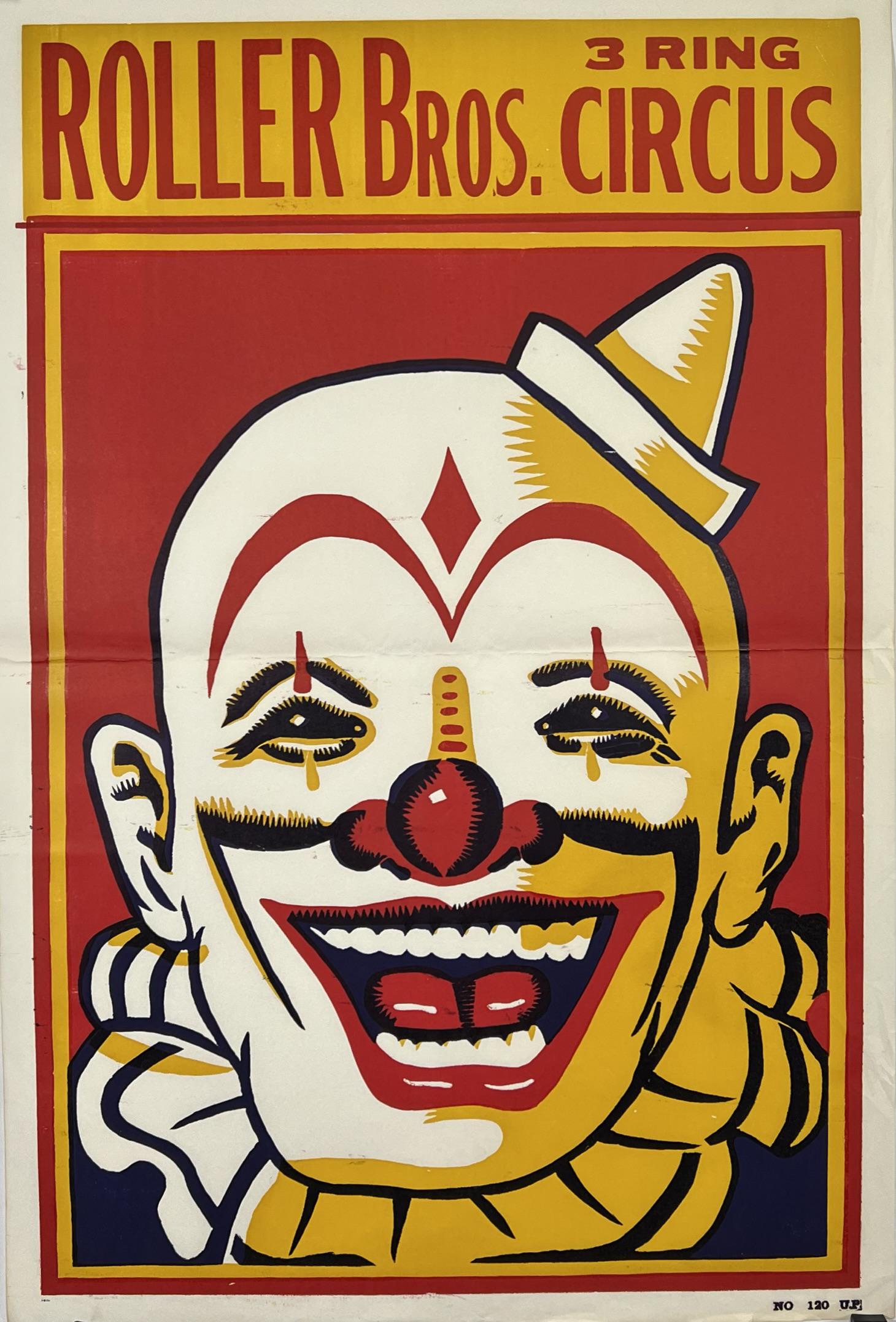 ROLLER BROS. CIRCUS POSTER (1 of 1)