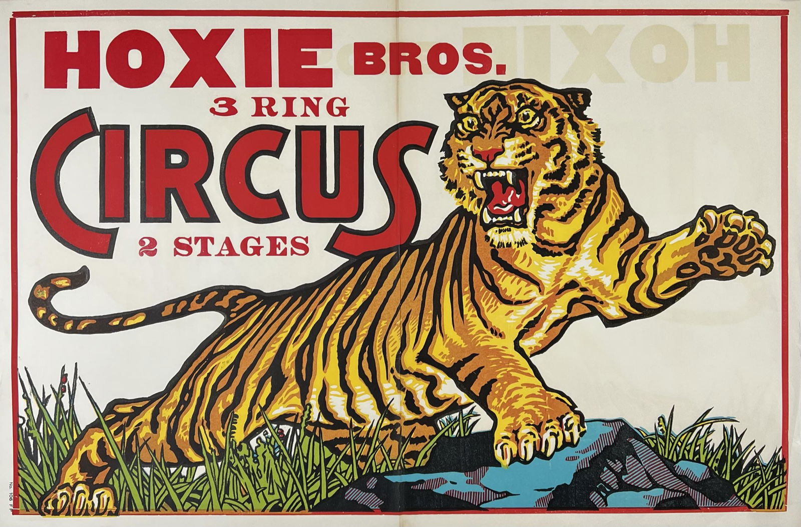 HOXIE BROS. CIRCUS POSTER (1 of 1)