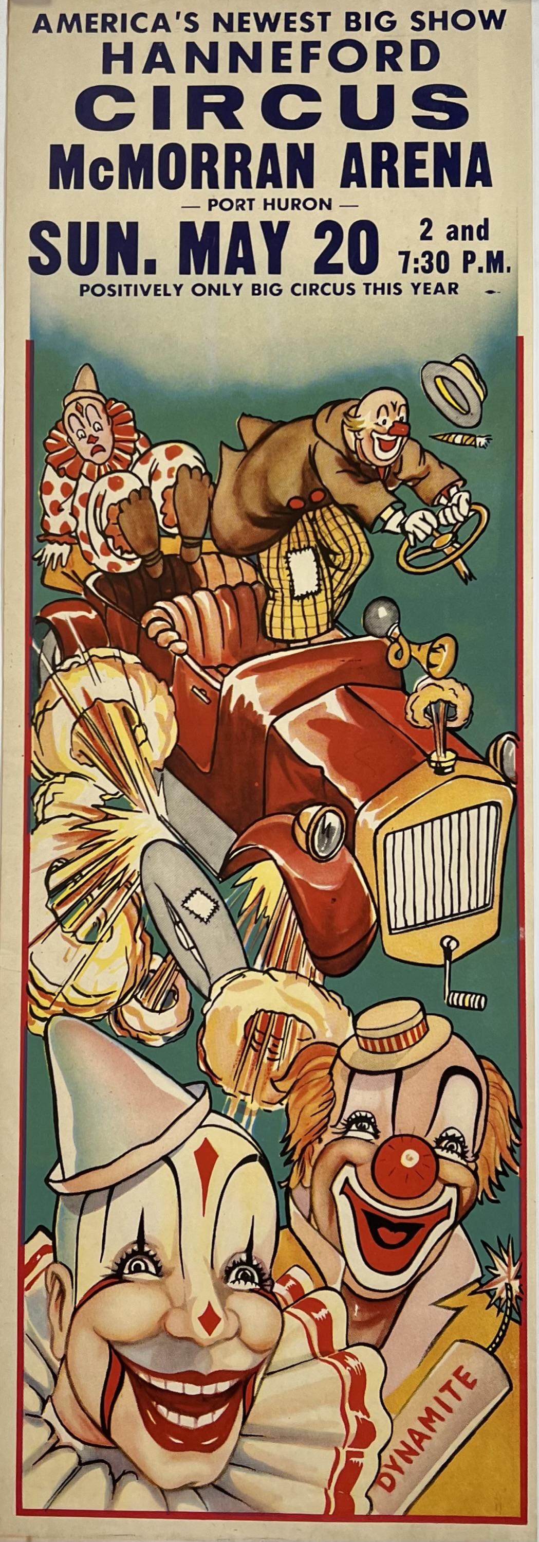 HANNEFORD CIRCUS POSTER (1 of 1)
