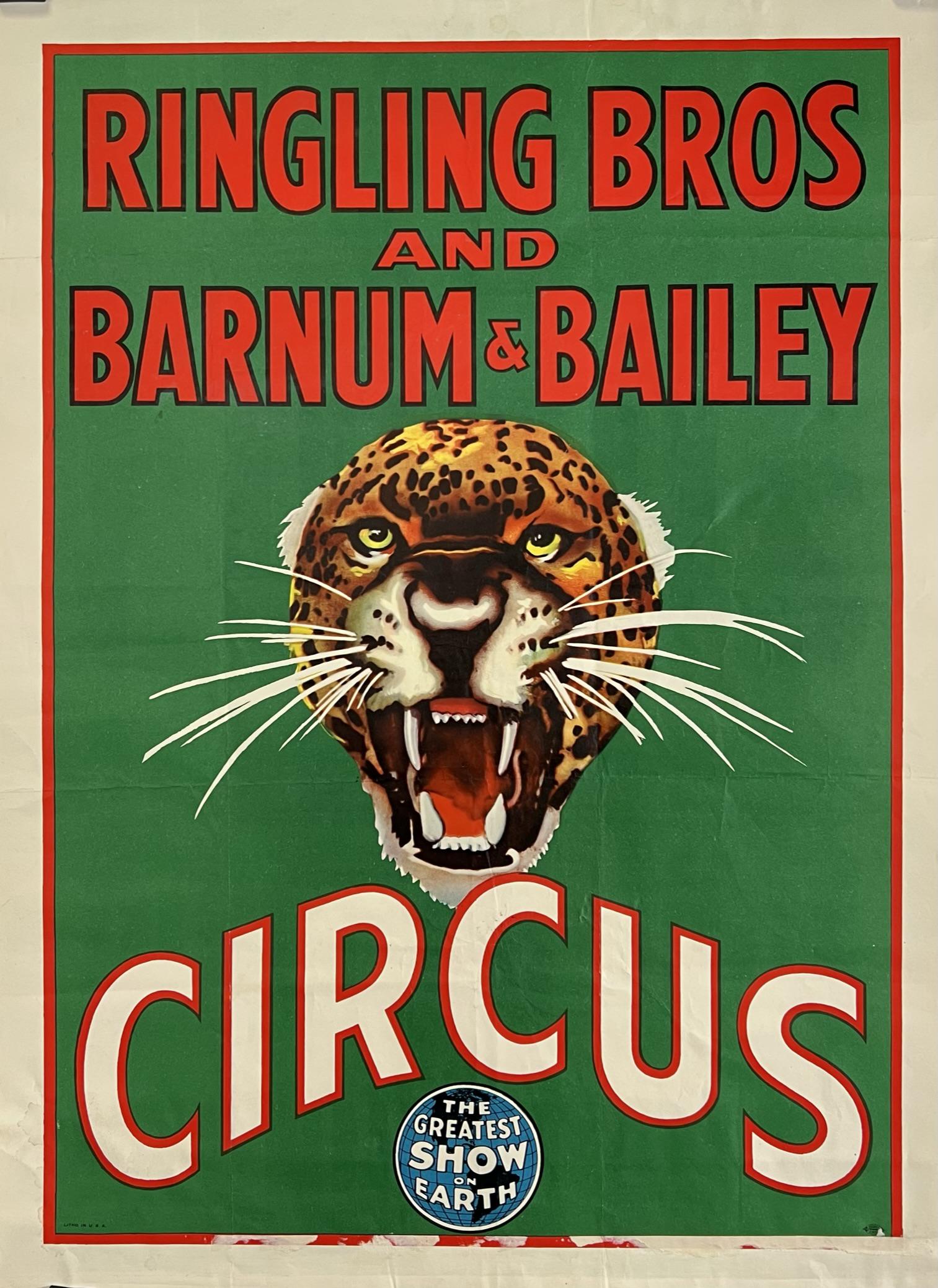 RINGLING BROS. BARNUM BAILEY CIRCUS POSTER (1 of 1)