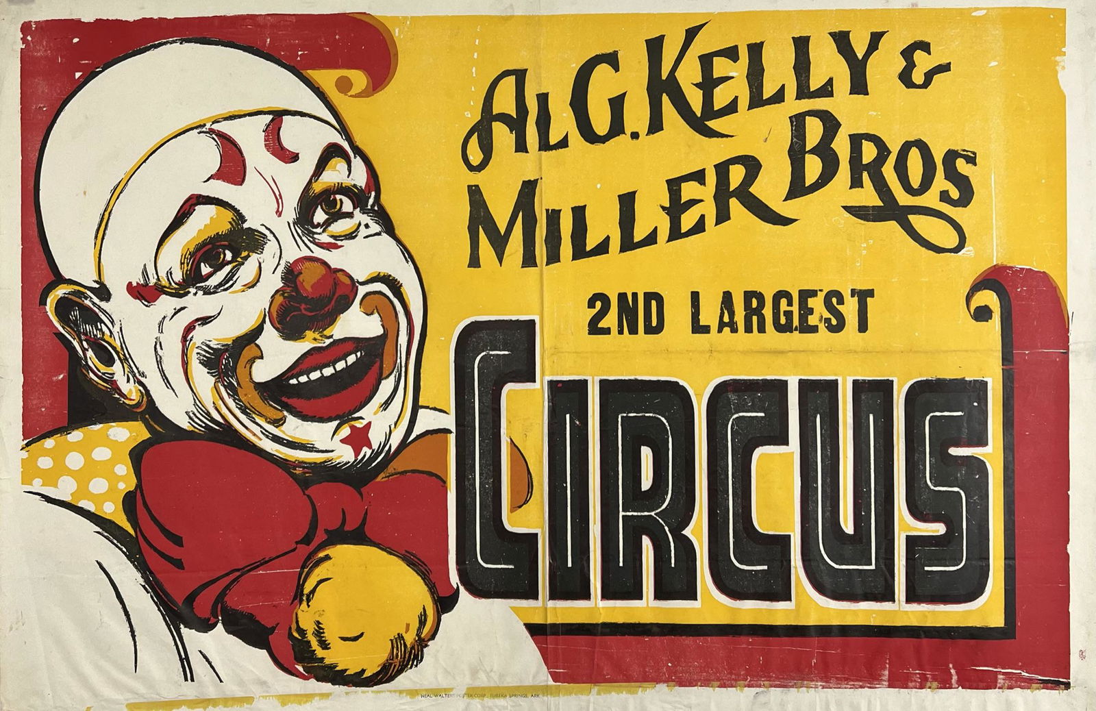KELLY MILLER BROS. CIRCUS POSTER (1 of 1)