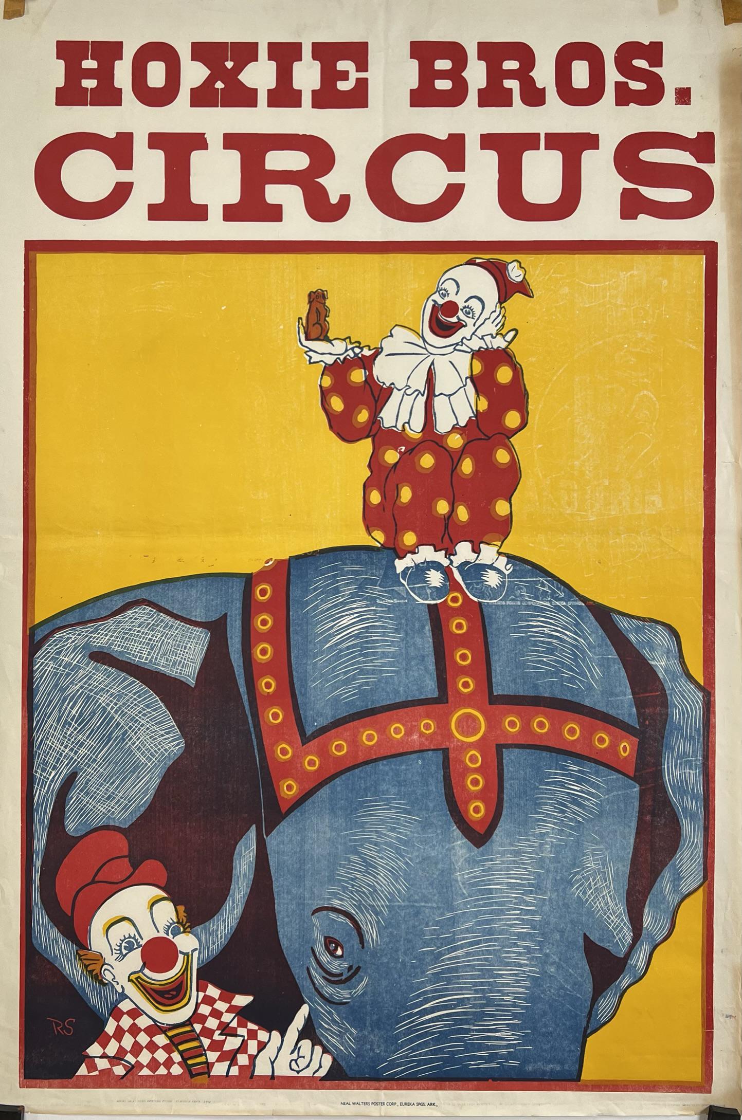 HOXIE BROS. CIRCUS POSTER (1 of 1)