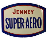 ADVERTISING - RARE JENNEY SUPER AERO SIGN