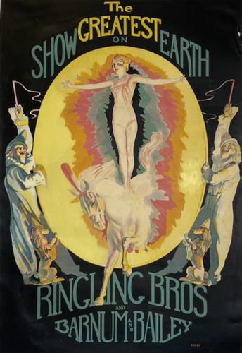 RINGLING BROS. BARNUM & BAILEY CIRCUS POSTER (1 of 1)