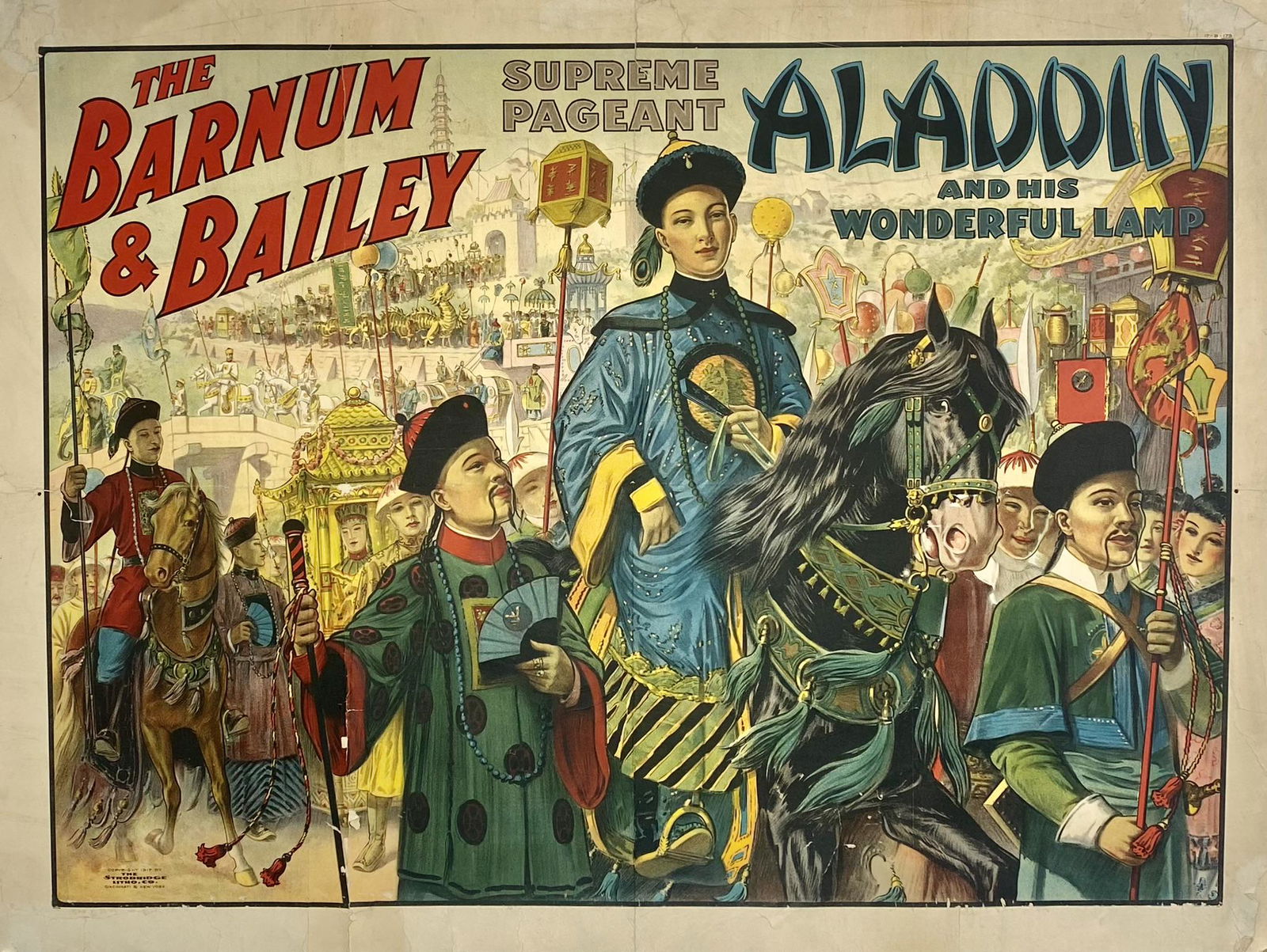 BARNUM & BAILEY CIRCUS POSTER (1 of 1)