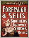 FOREPAUGH & SELLS CIRCUS POSTER