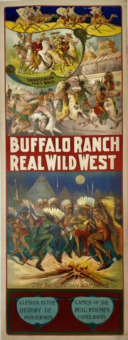 BUFFALO RANCH REAL WILD WEST POSTER (1 of 1)