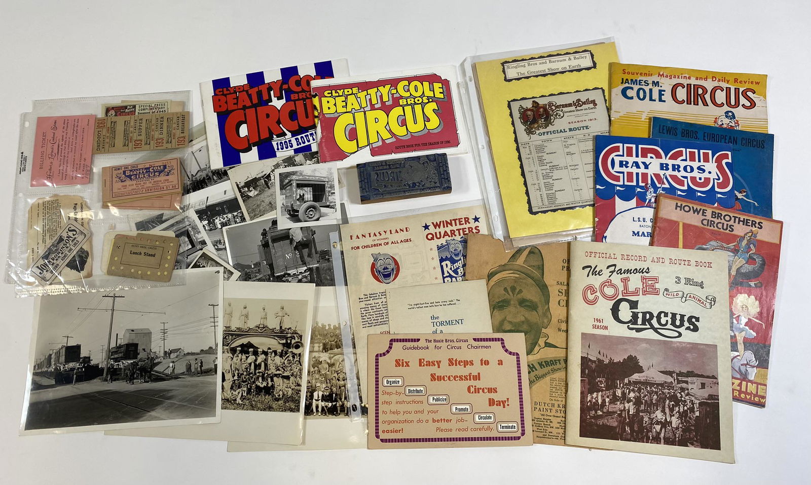 CIRCUS MEMORABILIA COLLECTION (1 of 1)